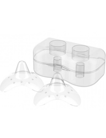 pezoneras-silicona-natural-m-babyono-1.jpg – Pack 2 pezoneras BabyOno talla M.