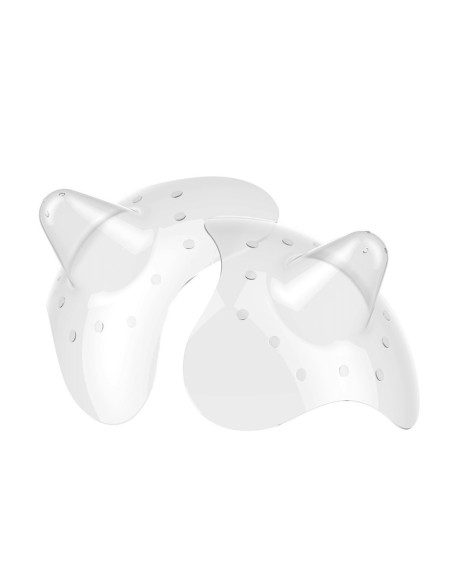 pezoneras-silicona-natural-m-babyono-2.jpg – Detalle pezonera de silicona natural BabyOno.
