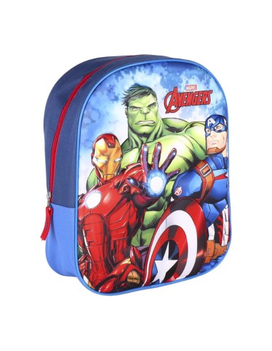 mochila-3d-los-vengadores-disney-1.jpg – Vista frontal del diseño 3D.