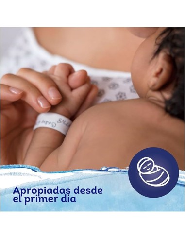 Pack Dodot Aqua Pure 144 uds (3 paquetes de 48).