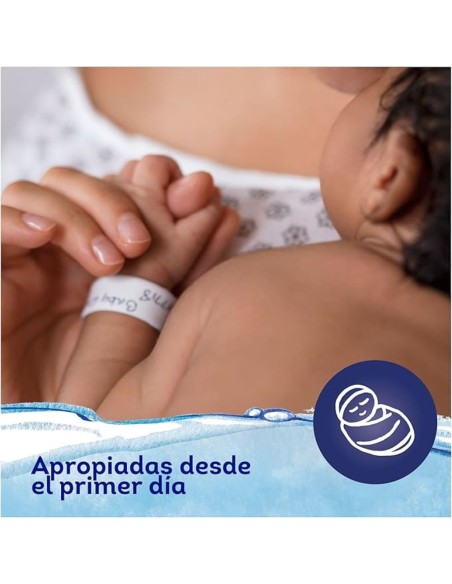 Pack Dodot Aqua Pure 144 uds (3 paquetes de 48).