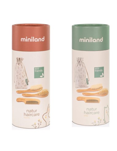 Set peines y cepillos Nature Haircare - Miniland