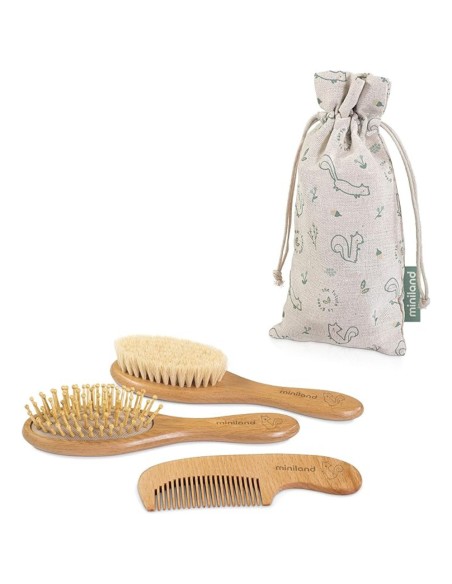 Set peines y cepillos Nature Haircare - Miniland