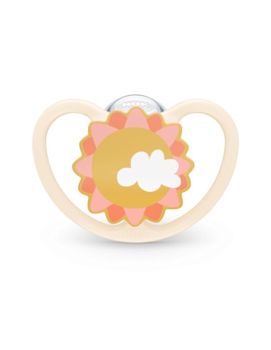 Chupete Space León/Sol Silicona pack 2 uds. (6-18M) NUK