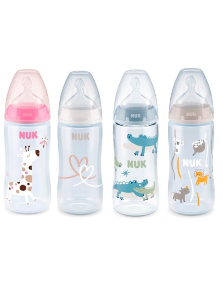 Biberón First Choice Flow Control 300ml (6-18M) - NUK