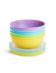 Pack de cuencos con tapa + cucharas | Munchkin - Nappy.es 2