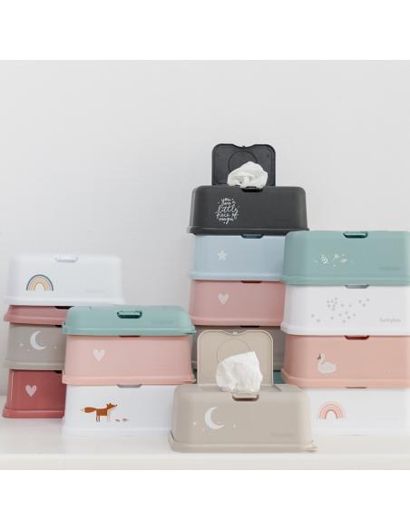 Comprar dispensador de toallitas rosa - Funkybox