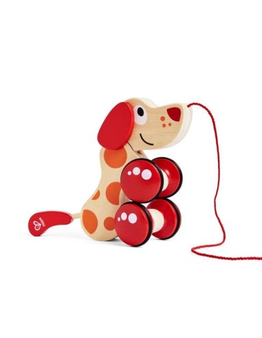 Oferta perrito Pepe de arrastre Hape (+12M) - Nappy.es