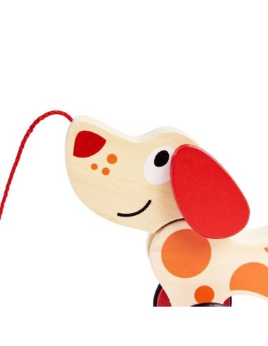 Oferta perrito Pepe de arrastre Hape (+12M) - Nappy.es