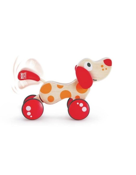 Oferta perrito Pepe de arrastre Hape (+12M) - Nappy.es