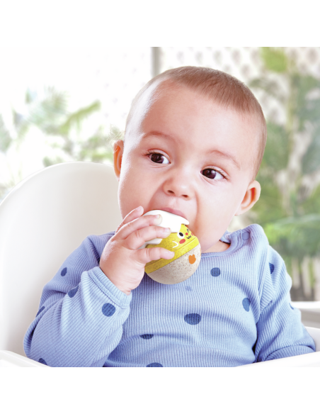 Sonajeros Tambaleantes de Polluelos |Hape - Nappy.es