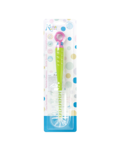 Limpia biberones de silicona con limpia tetinas Kiokids