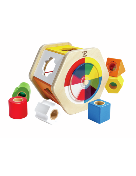 Compra uguete de madera clasificador de formas | Hape - Nappy.es