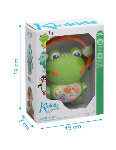 Juguete ranita musical | Kiokids - Nappy.es