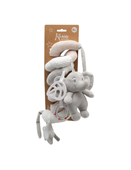 Peluche gato espiral (rosa) | Kiokids - Nappy.es