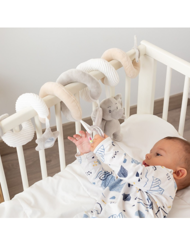 Peluche gato espiral (rosa) | Kiokids - Nappy.es