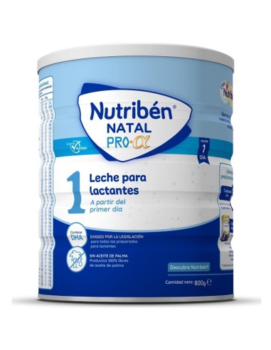 Leche Nutriben Natal 1 800gr 0M+ - Leche infantil - Nappy.es