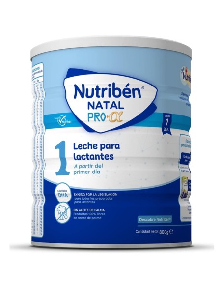 Leche Nutriben Natal 1 800gr 0M+ - Leche infantil - Nappy.es