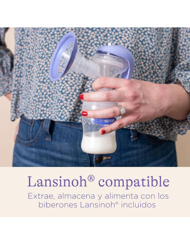 Sacaleches Manual Lansinoh