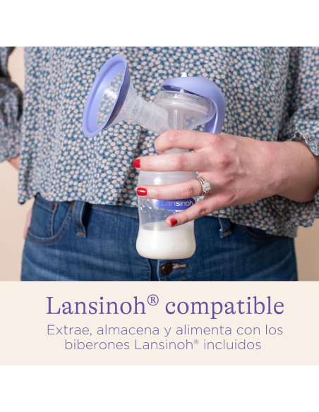 Sacaleches Manual Lansinoh