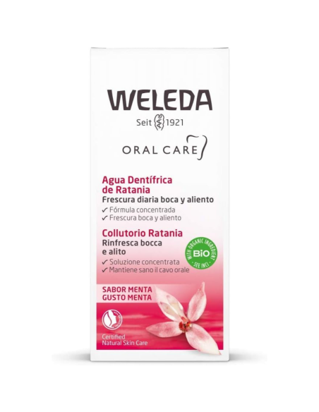 Oferta Agua Dentrífica de Ratania 50ml- WELEDA- WELEDA