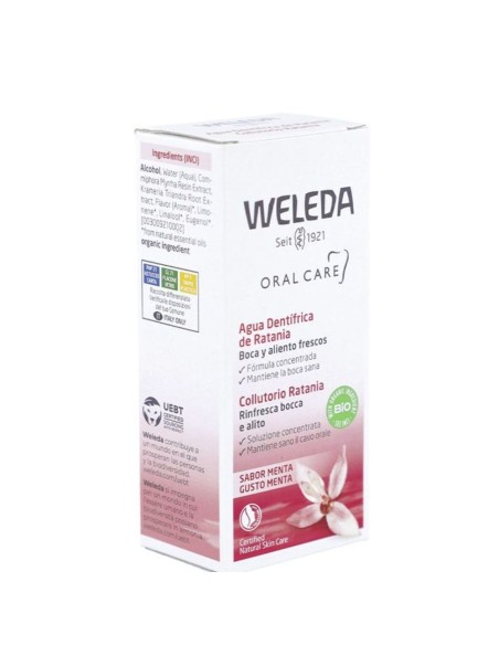Oferta Agua Dentrífica de Ratania 50ml- WELEDA- WELEDA