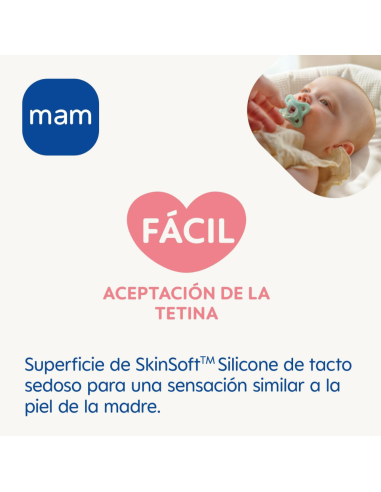 Chupete Comfort 0-3M (2 uds) Mam Baby