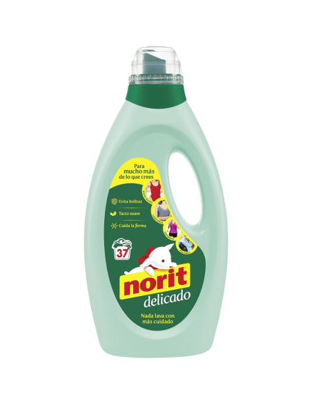 Detergente Líquido Delicado a Máquina 1125 ml Norit