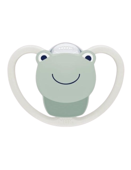 Chupete Space Rana/Arcoíris Silicona pack 2 uds. (0-6M) NUK