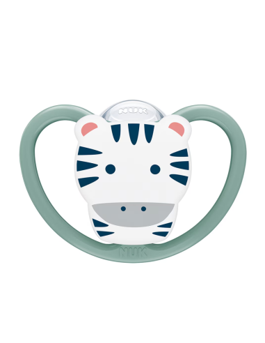 Chupete Space Zebra/Sol Silicona pack 2 uds. (18-36M) NUK
