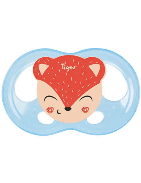 Pack de chupetes Soft Touch Conejo y Zorro 0-6M Tigex