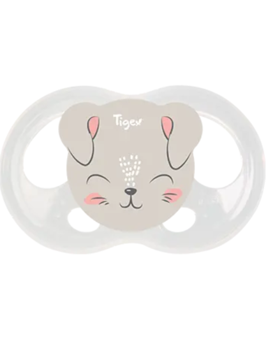 Pack de chupetes Soft Touch Conejo y Zorro 0-6M Tigex