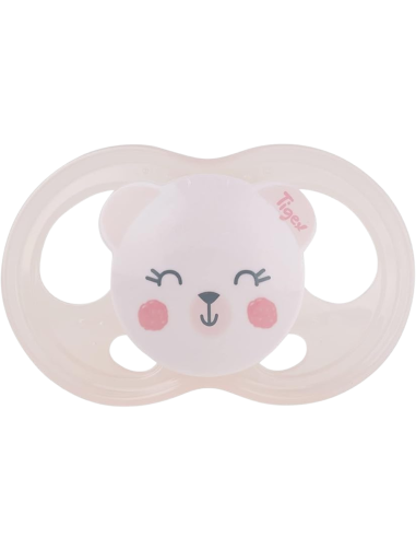 Pack de chupetes Soft Touch Osa y Conejo 6-18M Tigex