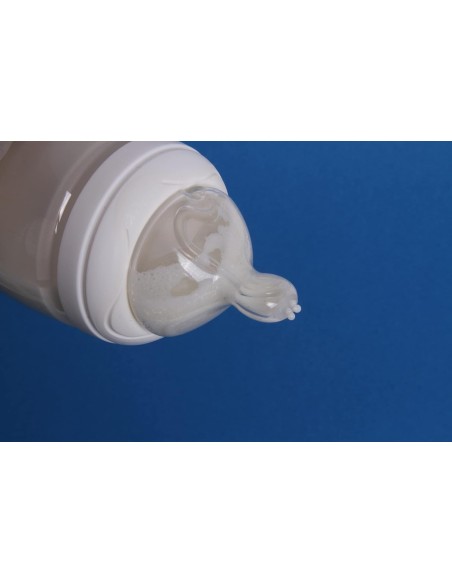 Biberón Transition+ silicona 150ml 0-6M Tigex