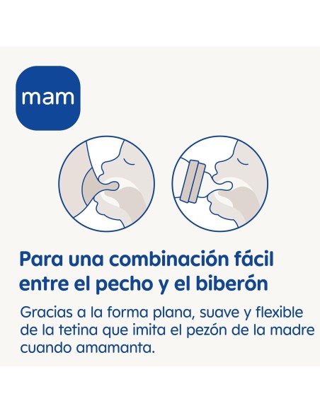 Tetina silicona nº x  (2 unidades) mam baby