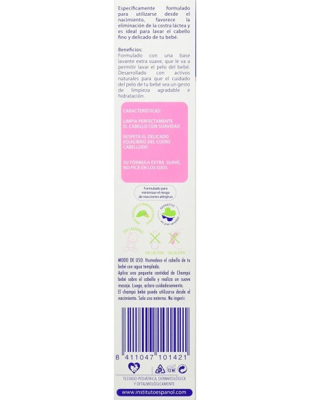 Champú extra suave línea bebé 300ml. Instituto Español