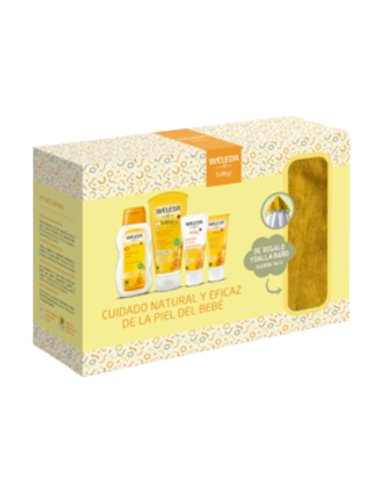 Set Bienvenido Bebé + toalla de regalo | Weleda - Nappy.es
