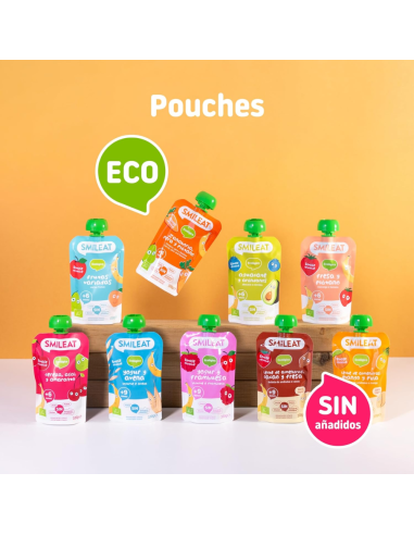 Pouch Yogur y Avena 100gr eco | Smileat - Nappy.es