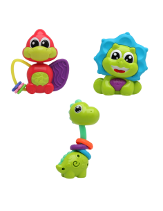 Mordedor musical dinosaurio 3M+ Kiokids