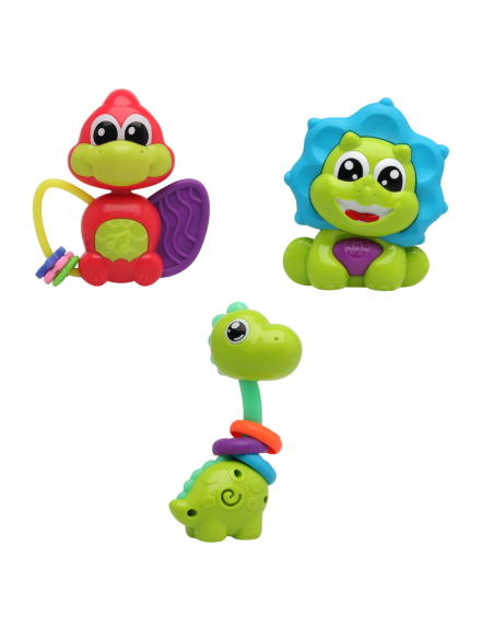 Mordedor musical dinosaurio 3M+ Kiokids