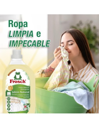 detergente-liquido-jabon-natural-1-5l-frosch-5.jpg – Colada limpia y fresca tras lavado.