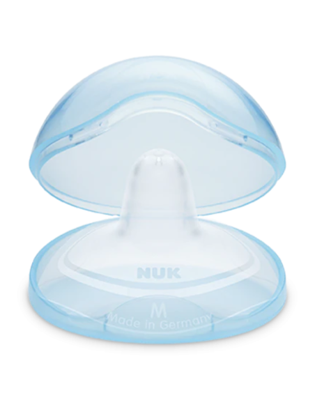 Pezonera silicona con estuche talla M NUK