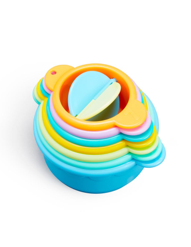 Set 7 vasos apilables con molino | Munchkin - Nappy.es