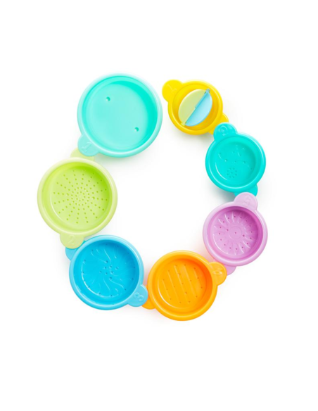 Set 7 vasos apilables con molino | Munchkin - Nappy.es