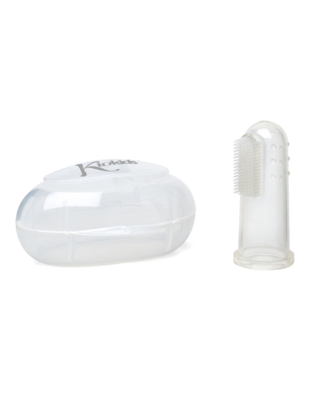 Cepillo de dientes y encías de silicona | Kiokids - Nappy.es