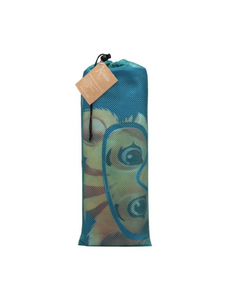 Oferta Toalla red de playa de microfibra león-tigre 150X75cm. Kiokids