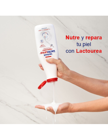 lactovit-gel-bano-reparador-extra-seca-90ml-3.jpg – Textura cremosa del gel.