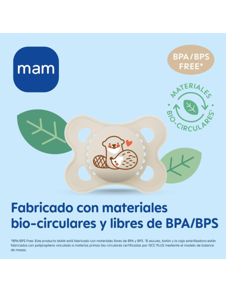 Chupete Start Silicona 2 uds color Unisex (0-2M) Mam Baby