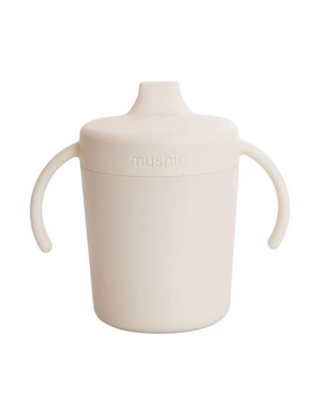 Taza didáctica con asas Mushie