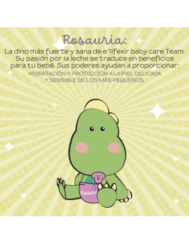 Leche corporal hidratante para bebés 400 ml Elifexir